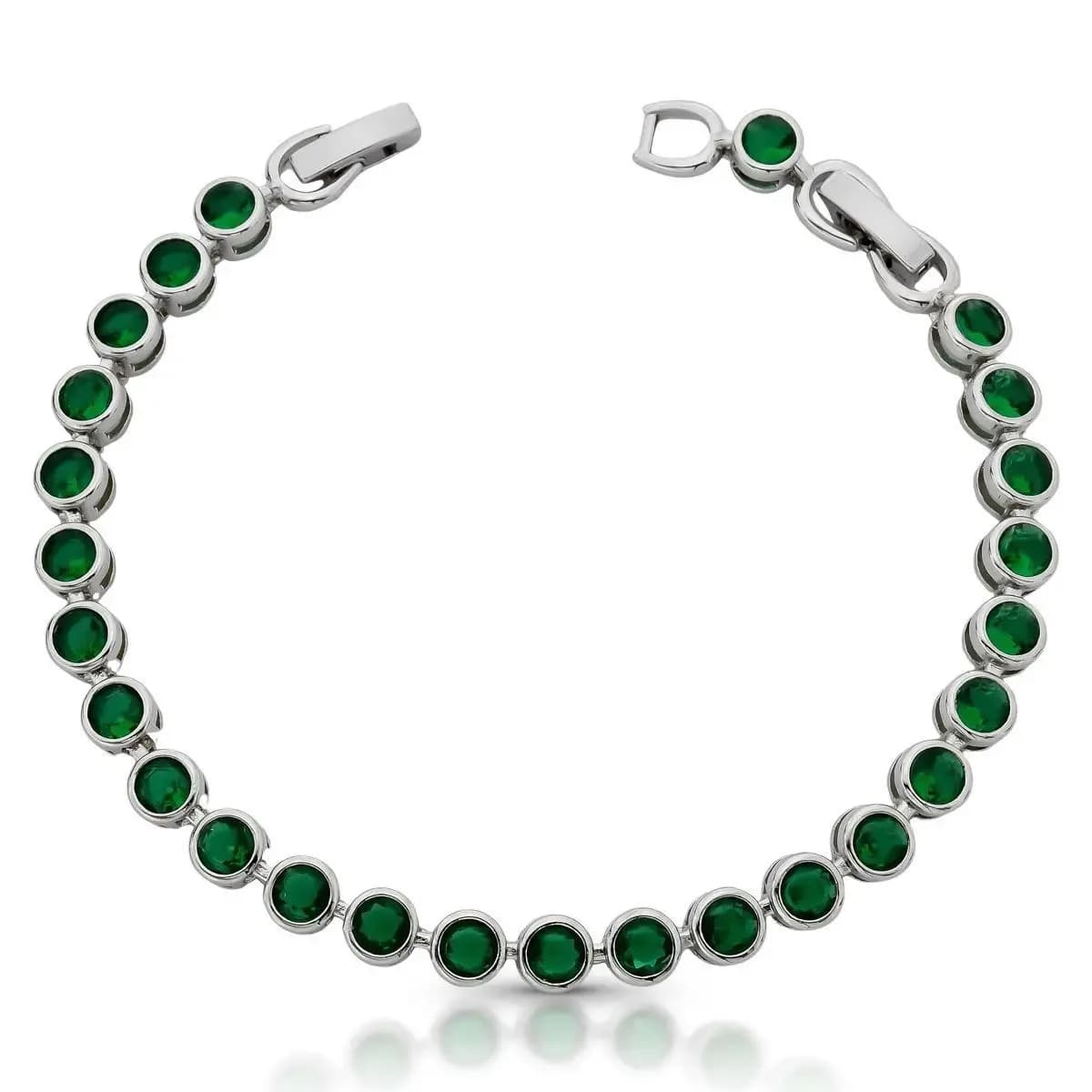 PULSEIRA LUXO PEDRARIA BOLINHA