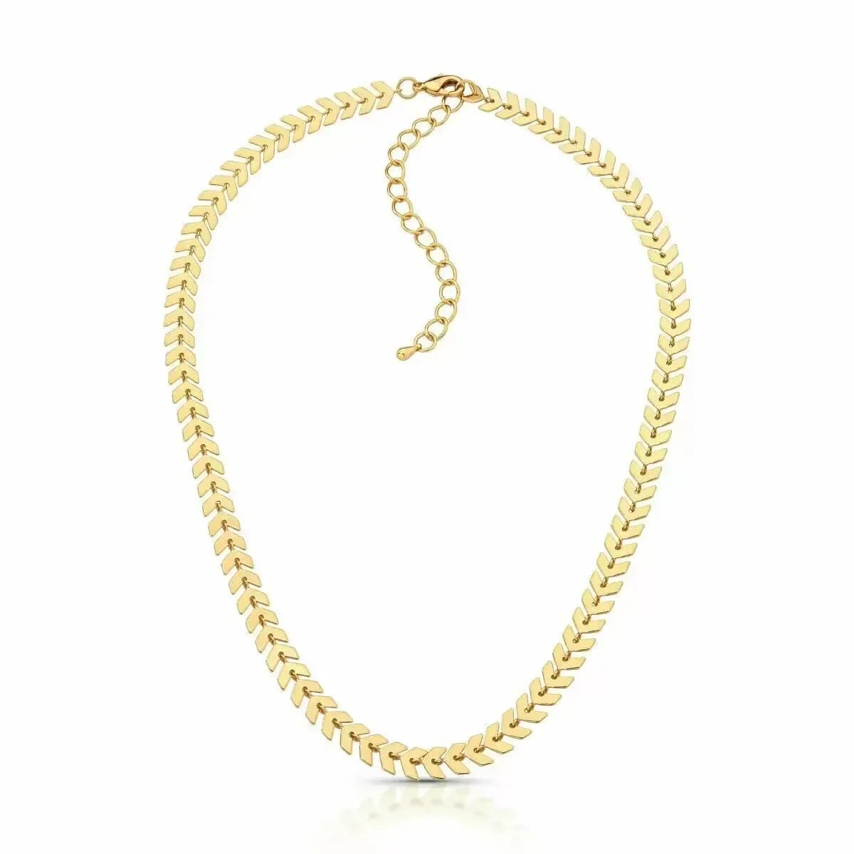 COLAR CHOKER FOLHAGEM