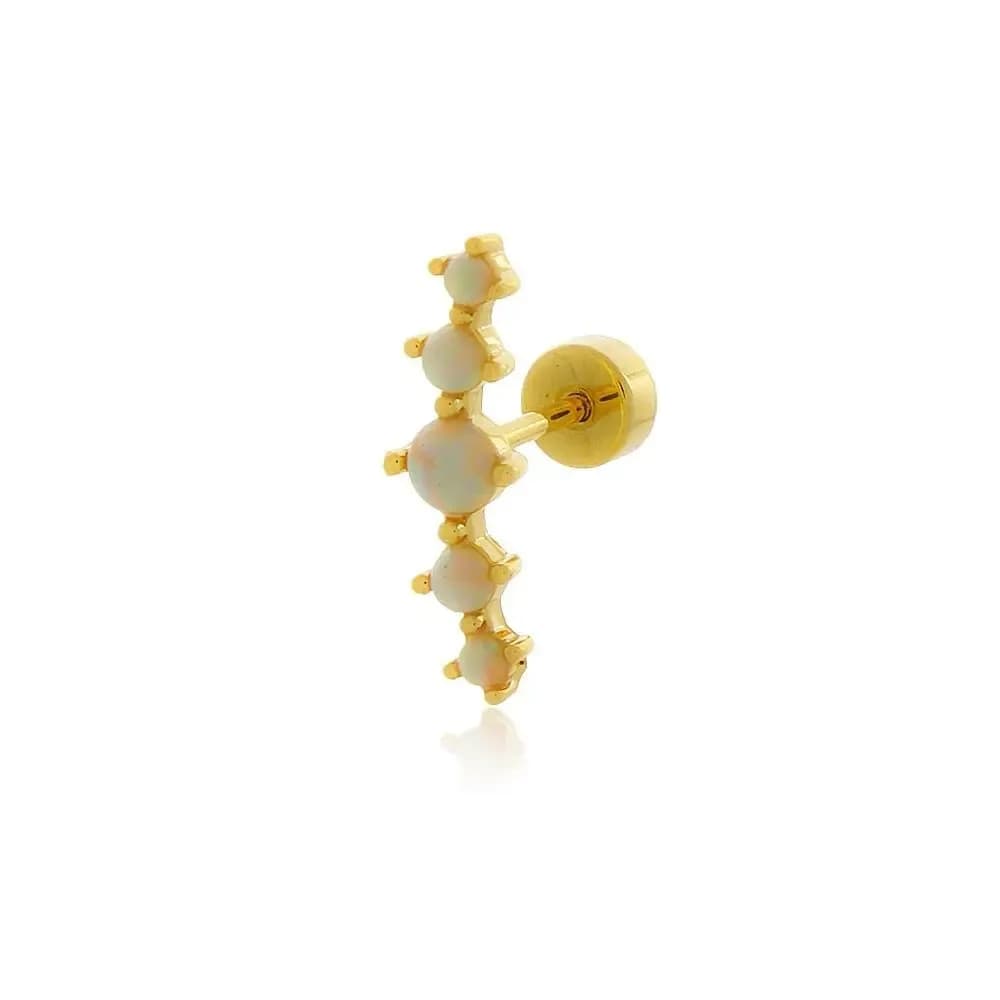 PIERCING FURO MISTIC COM EFEITO HOLOGRAFICO