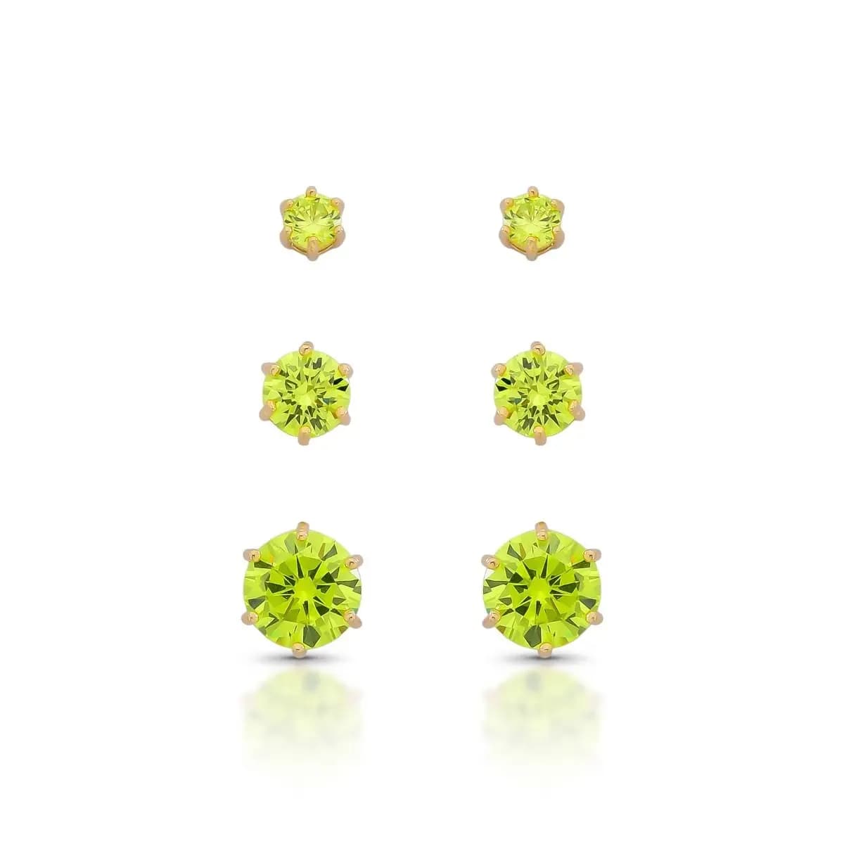 BRINCO TRIO PONTO DE LUZ SEIS GARRAS - PINO EM PRATA 925