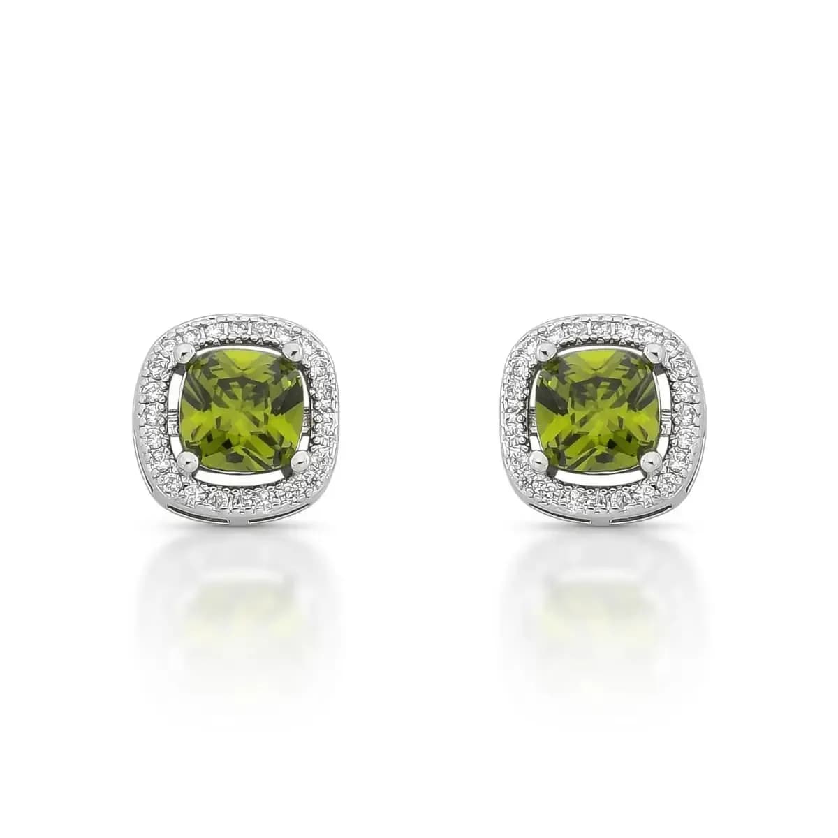 BRINCO LUX STONE CRAVEJADO COM ZIRCÔNIAS - PINO EM PRATA 925