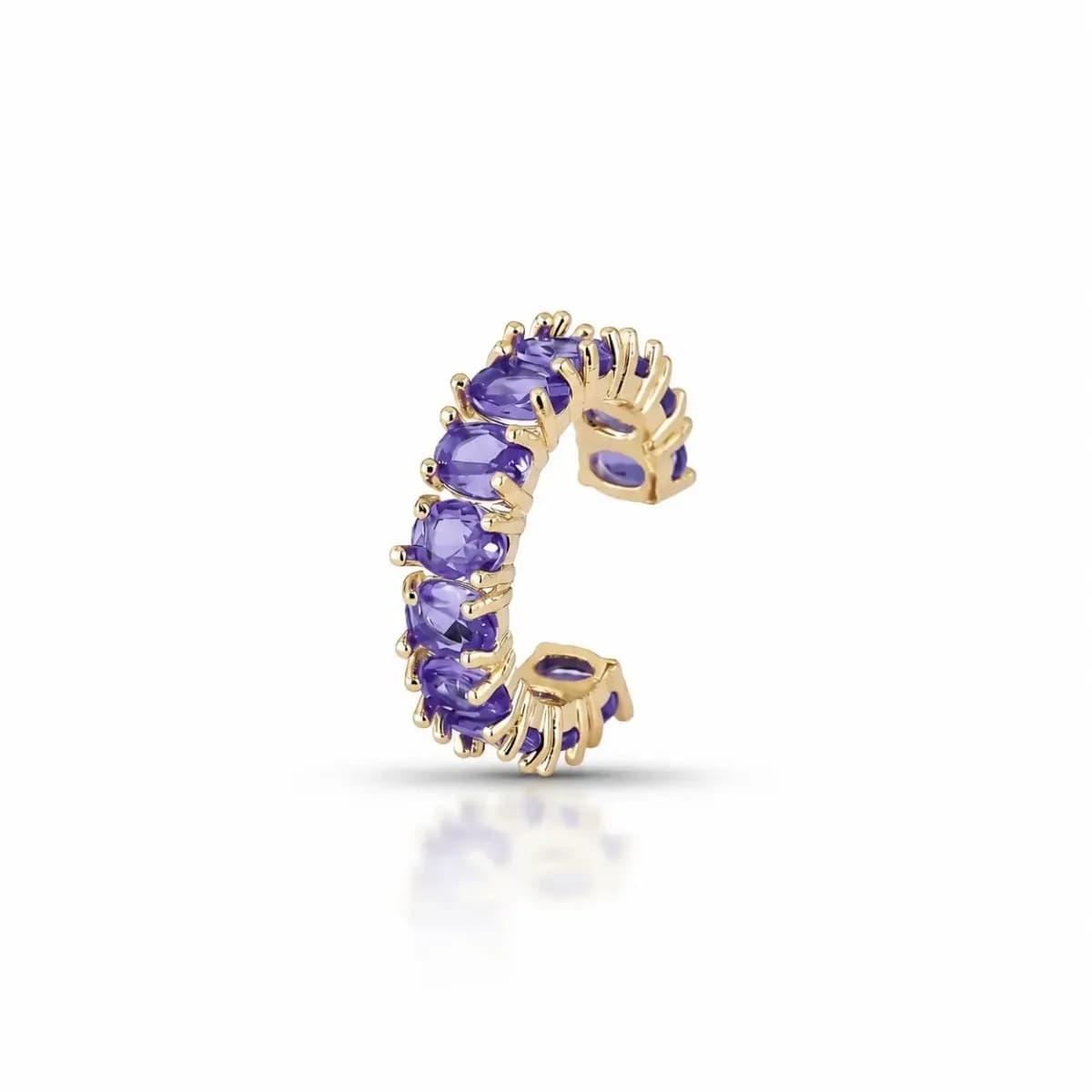 PIERCING FAKE LUX CRAVEJADO COM ZIRCÔNIAS