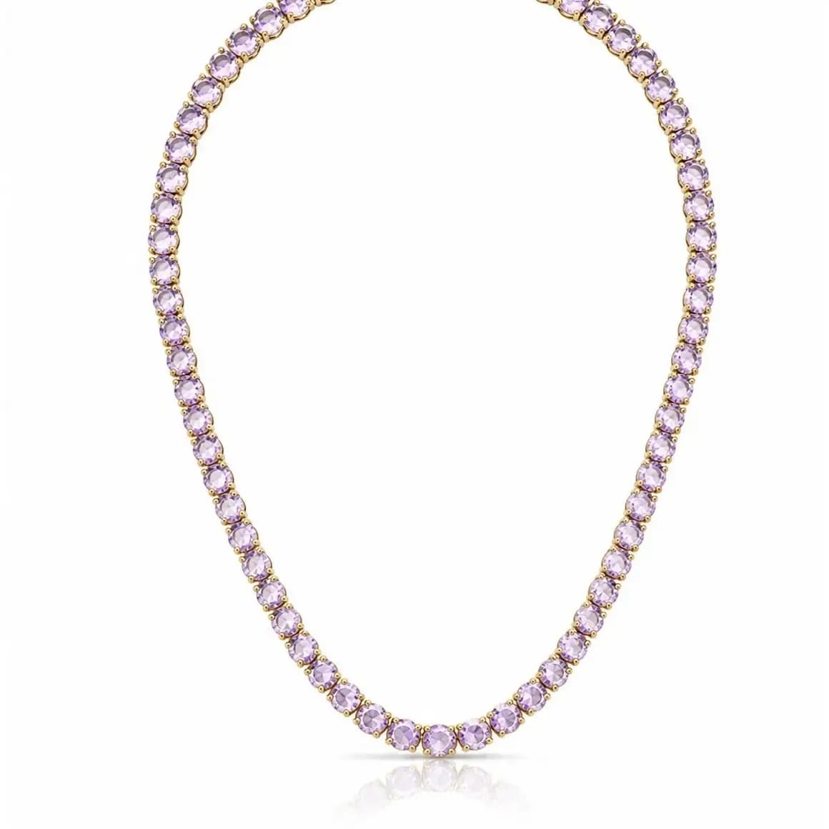 Riviera round 6mm lilás 