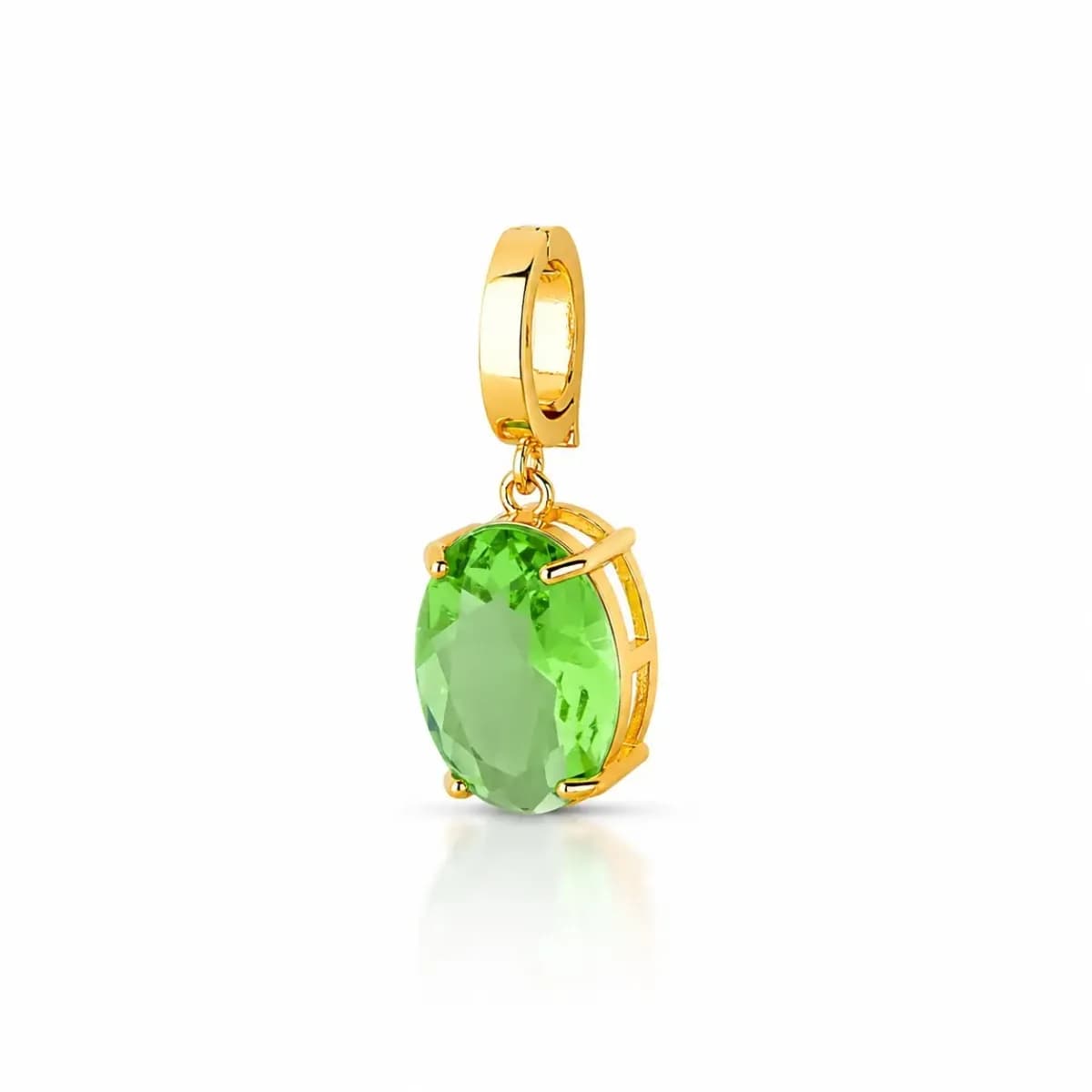 PASSANTE CLICK OVAL LIGHT GREEN