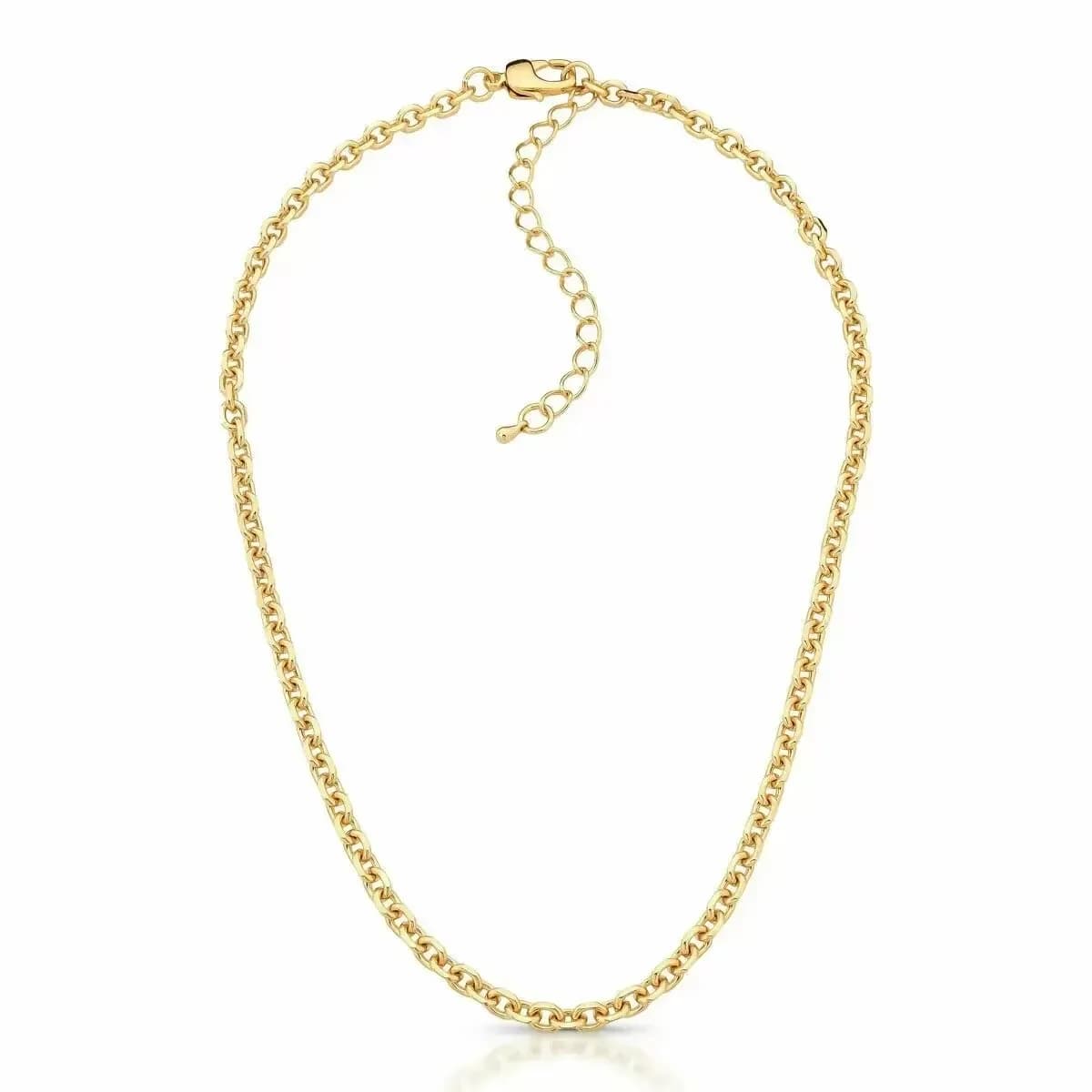 COLAR CHOKER ELOS QUADRADOS P