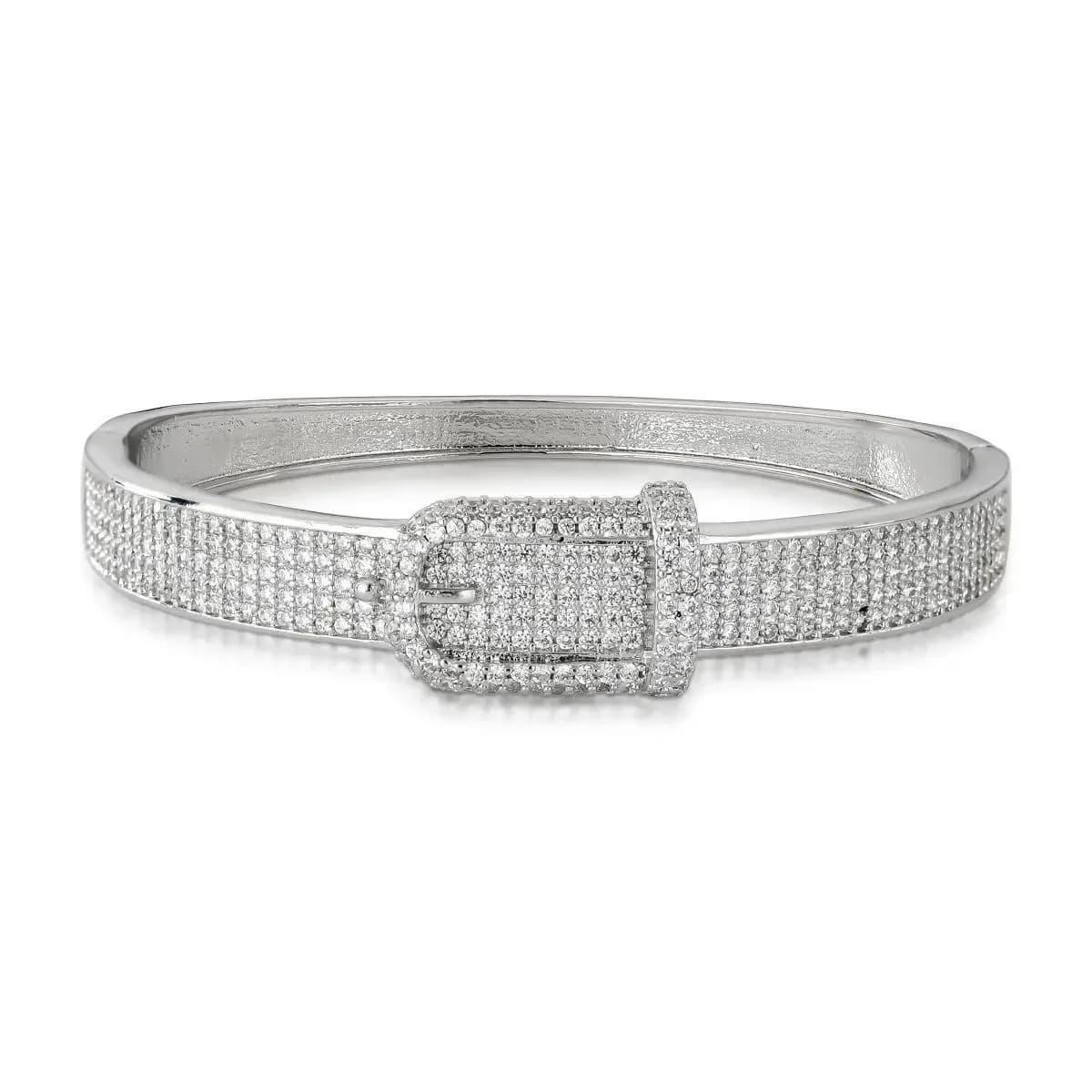 BRACELETE BELT CRAVEJADO COM ZIRCÔNIAS