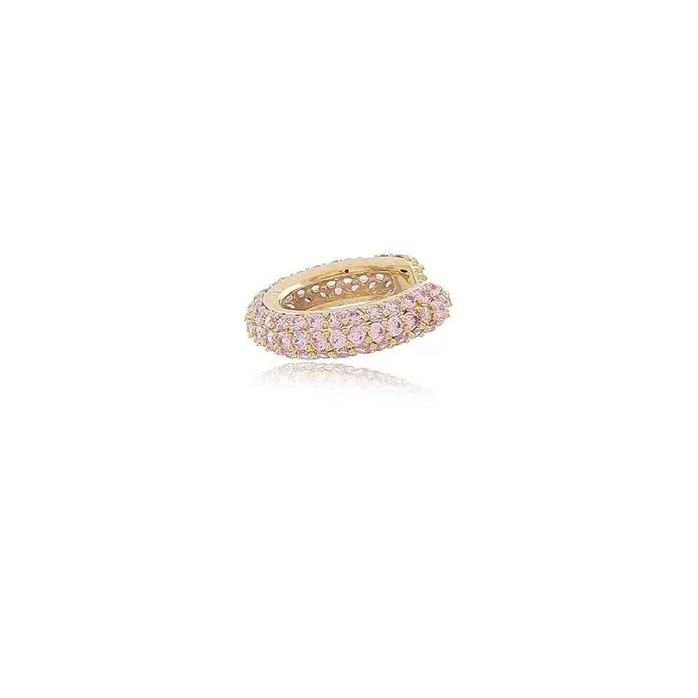 PIERCING FAKE TUBO  — Ban. Dourado / Rosa