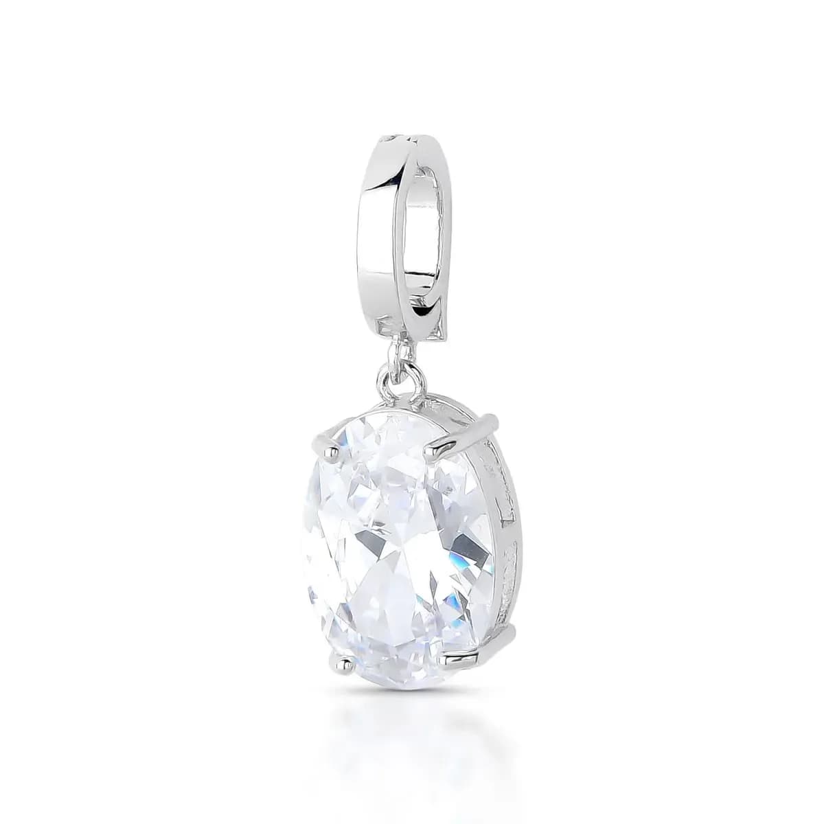 PASSANTE CLICK OVAL CRISTAL