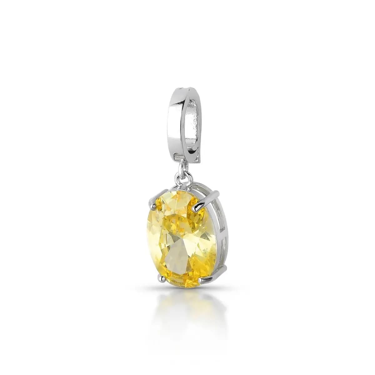 PASSANTE CLICK OVAL YELLOW FANCY