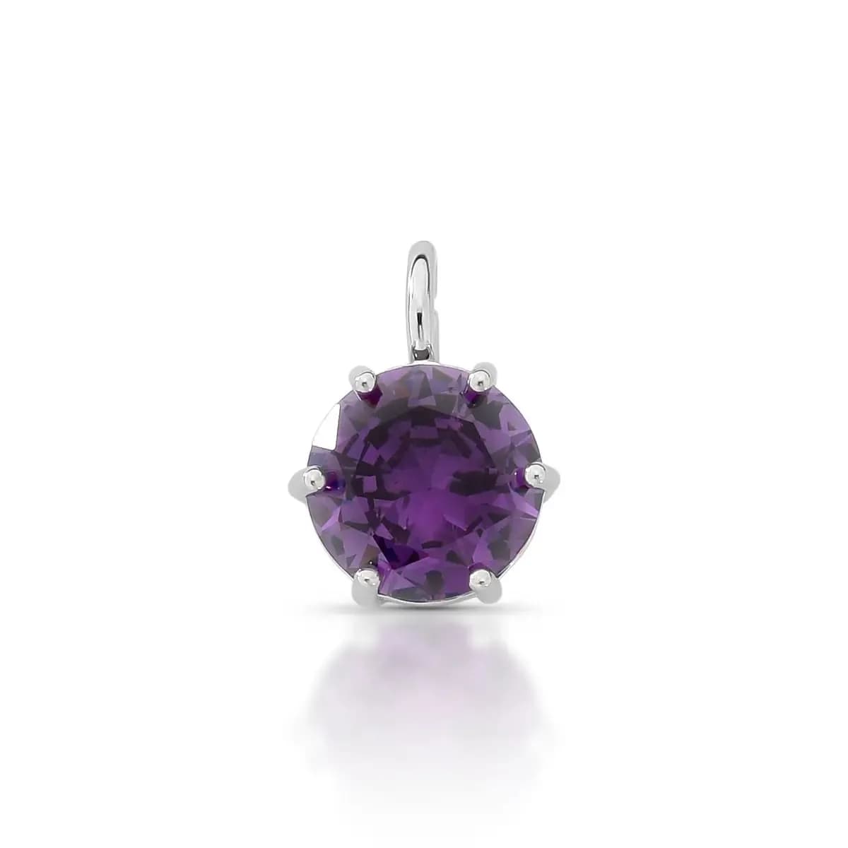 PASSANTE PONTO DE LUZ 11 MM- 6 GARRAS — Ban. Ródio Branco / Roxo