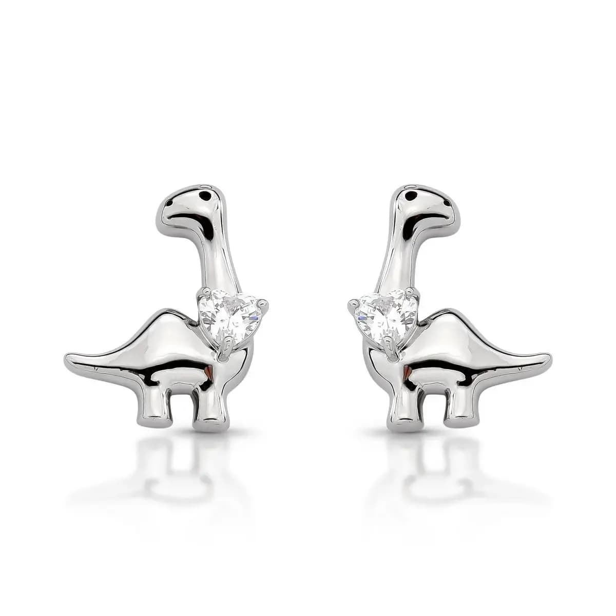 BRINCO DINOSSAURO LISO ZIRCÔNIA